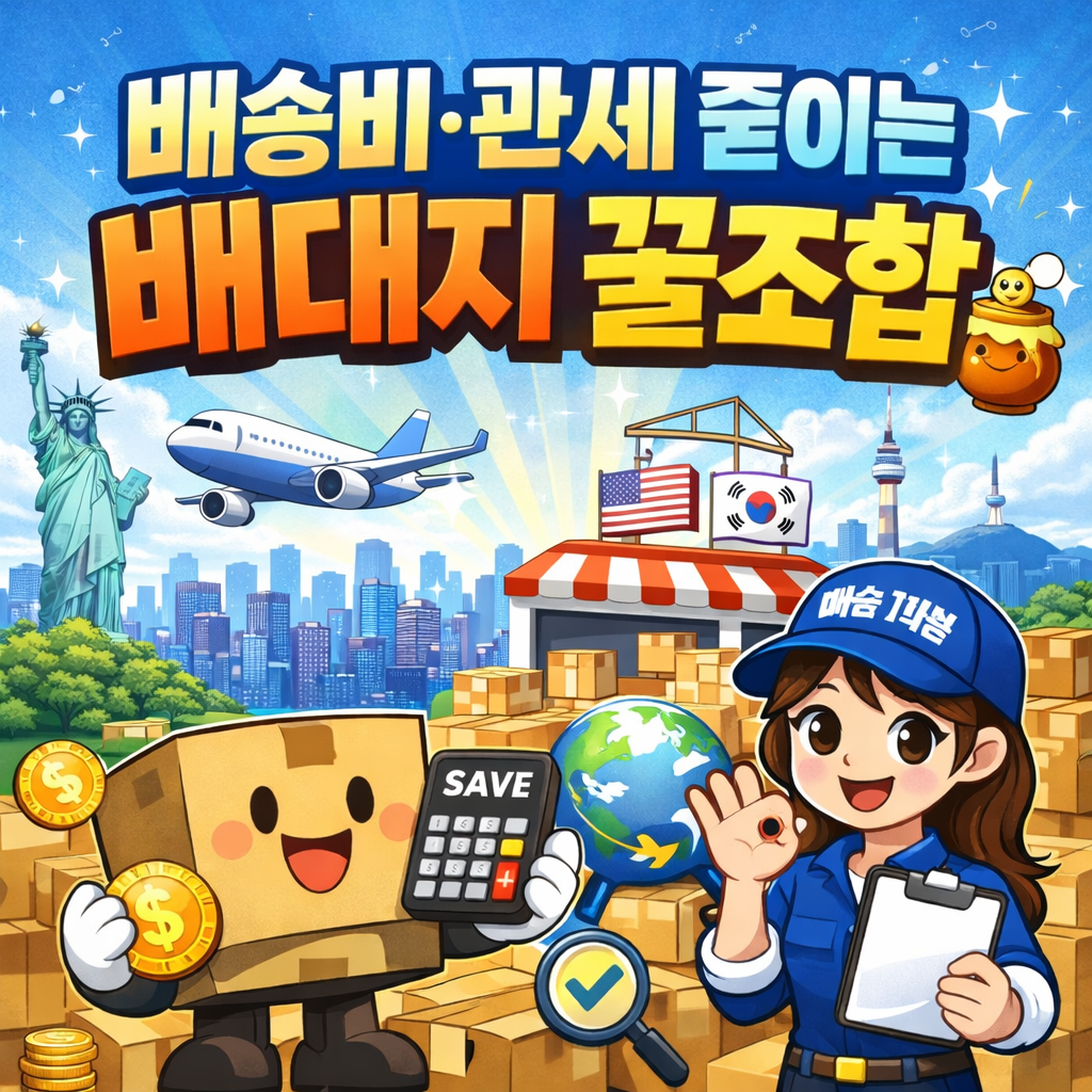 내게 딱 맞는 배송대행지 찾는 3가지 기준