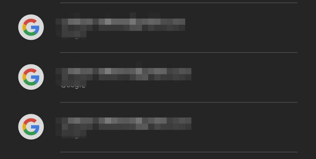 구글 계정 만들기 성공