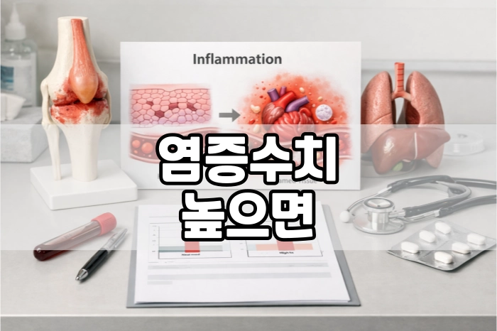염증수치가 높으면