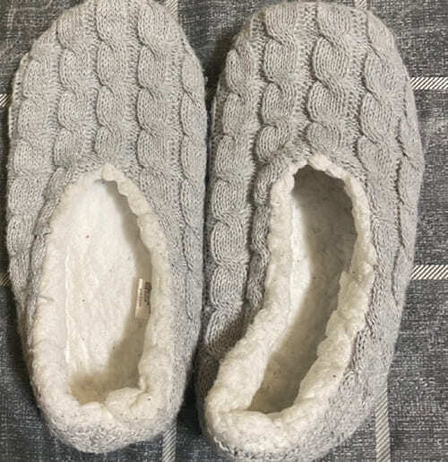 다이소-털덧신-새탁후