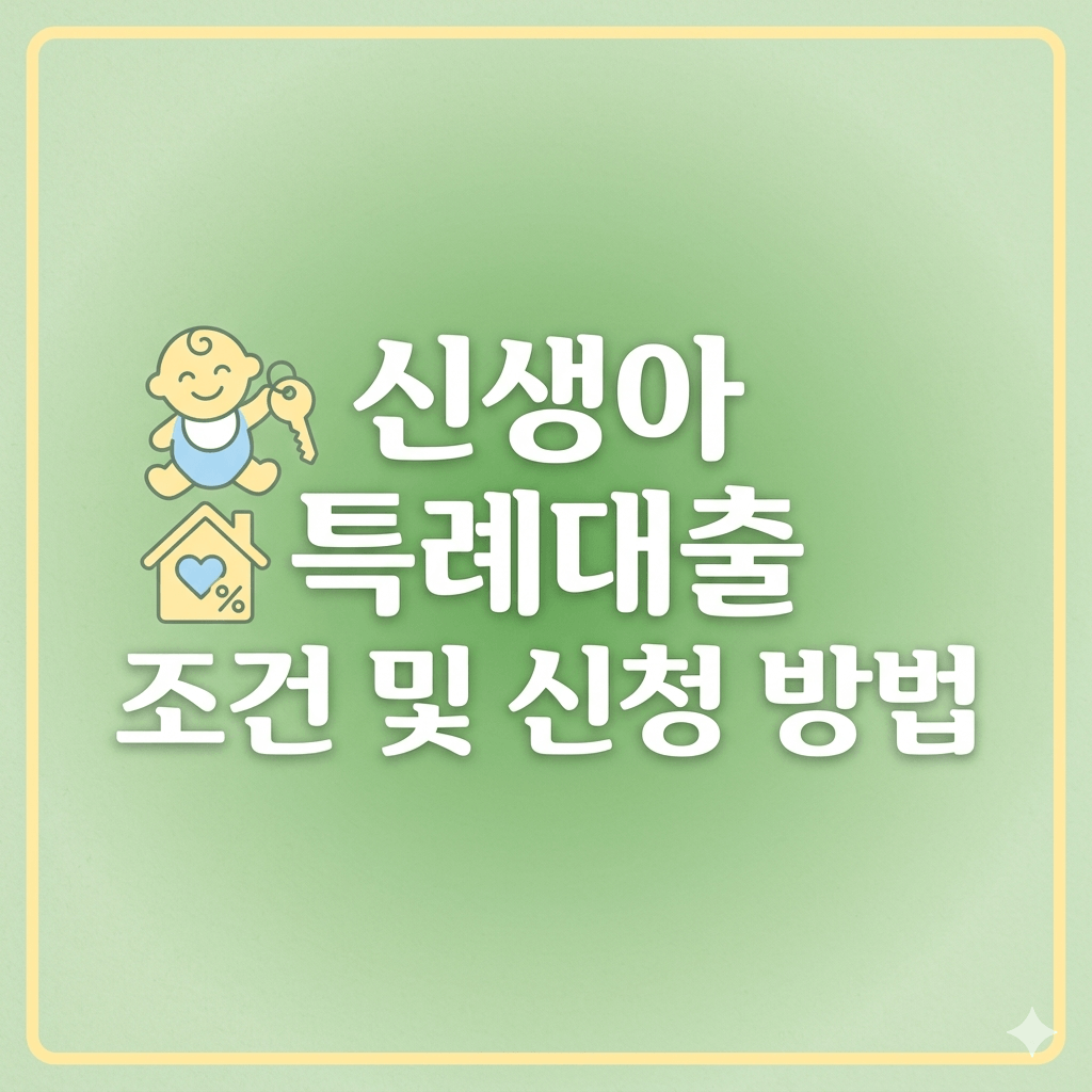 신생아 특례대출