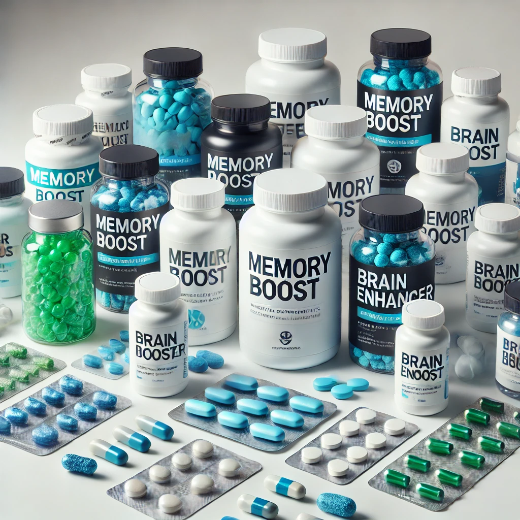 기억력 개선제 트렌드 (영양제, 약물, 식품) 약 사진