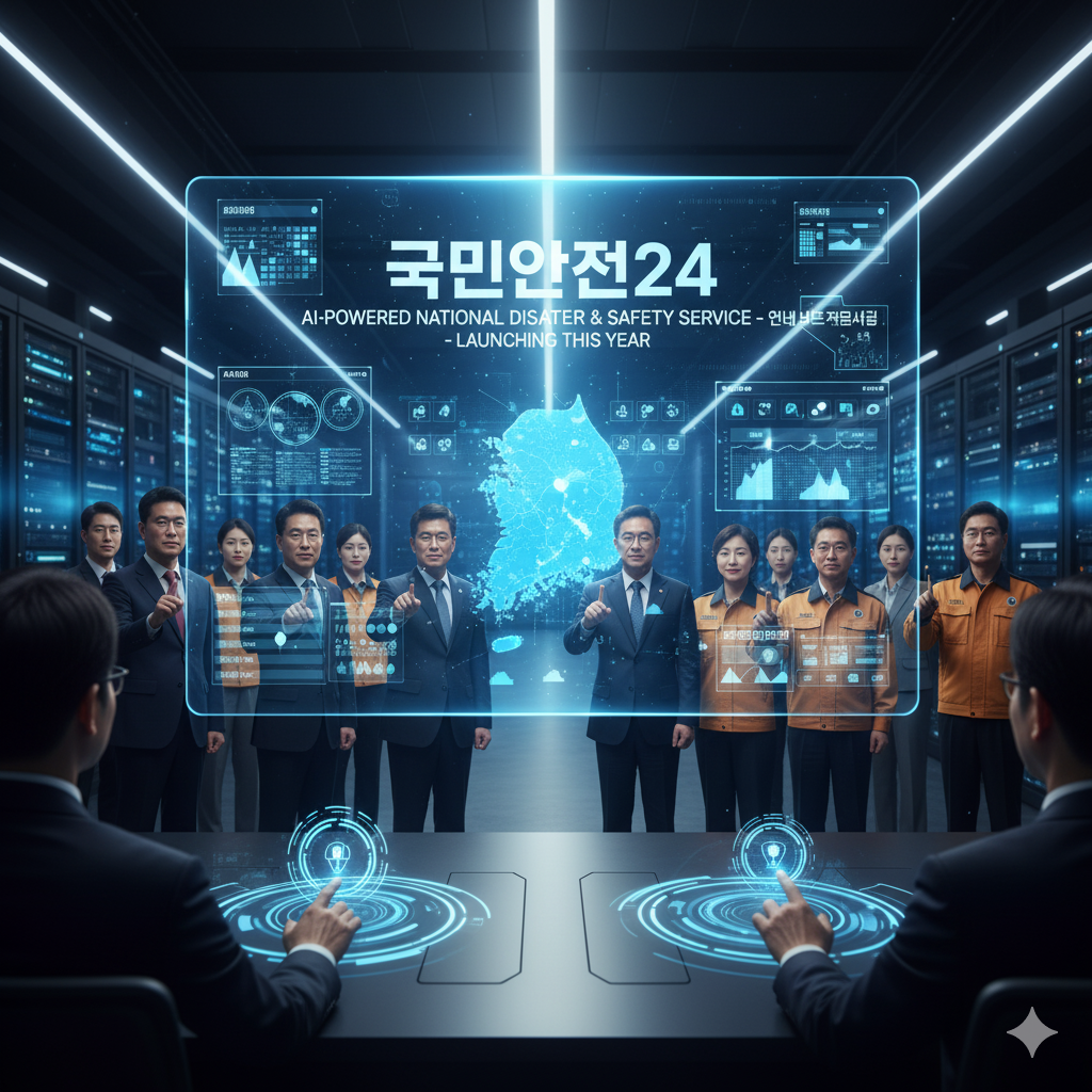 '국민안전24' 연내 개통: AI는 어떻게 당신의 '수호천사'가 되는가
