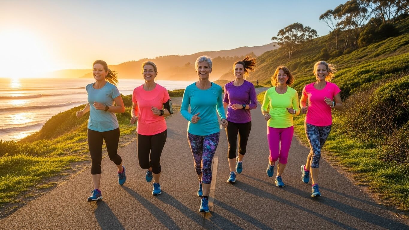 중년 여성 달리기 무릎 통증 이유