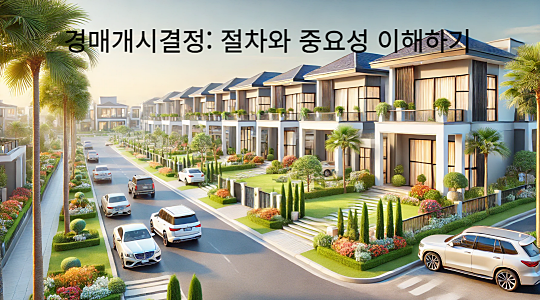 고급 빌라촌