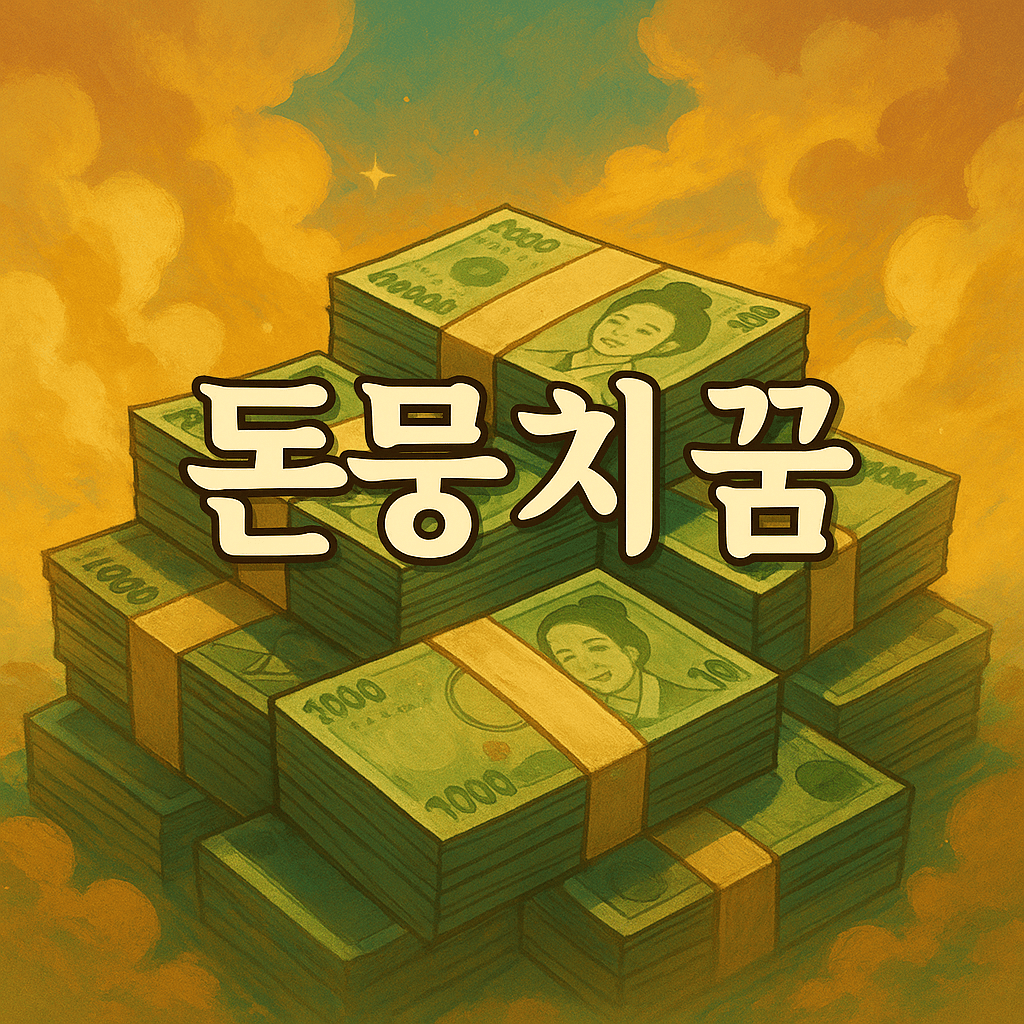 돈뭉치 꿈 해몽