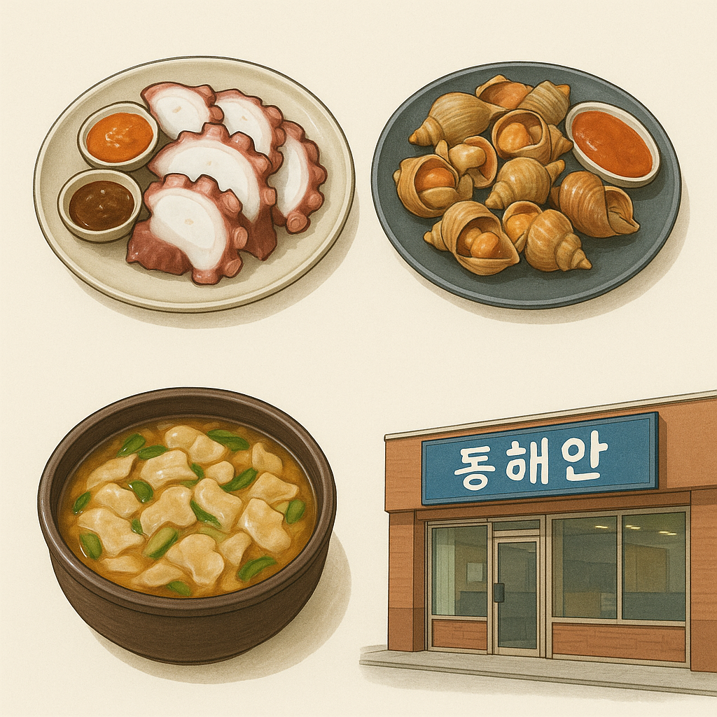 삼척에서 먹은 인생 문어숙회, 전현무계획 맛집 다녀온 후기