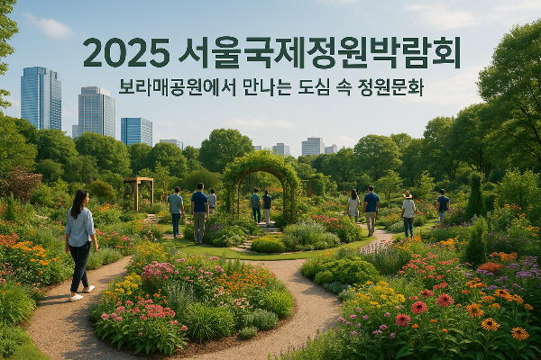 2025 서울국제정원박람회 ❘ 보라매공원에서 만나는 도심 속 정원문화