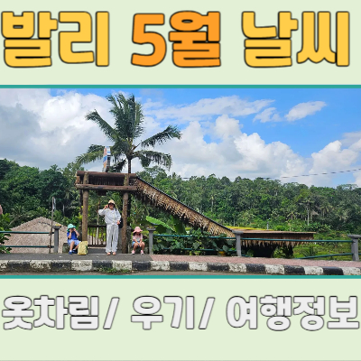 #발리여행 #발리5월날씨 #발리옷차림