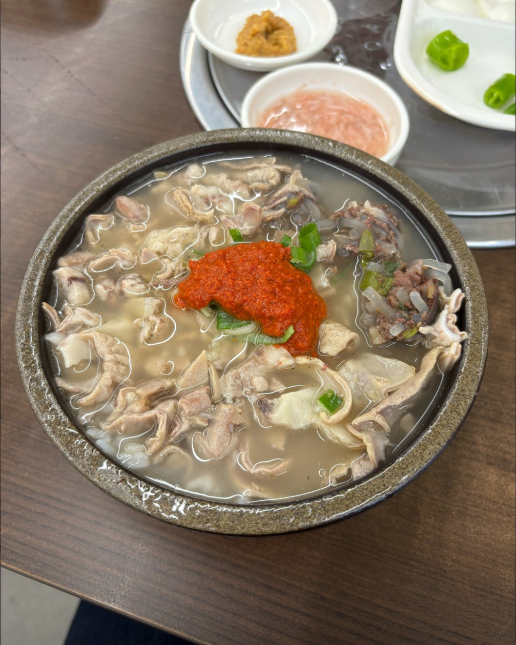 대전 오문창순대국밥 메뉴 이미지