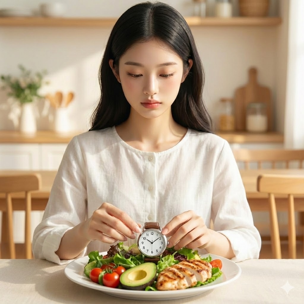 간헐적 단식을 시작한 사진