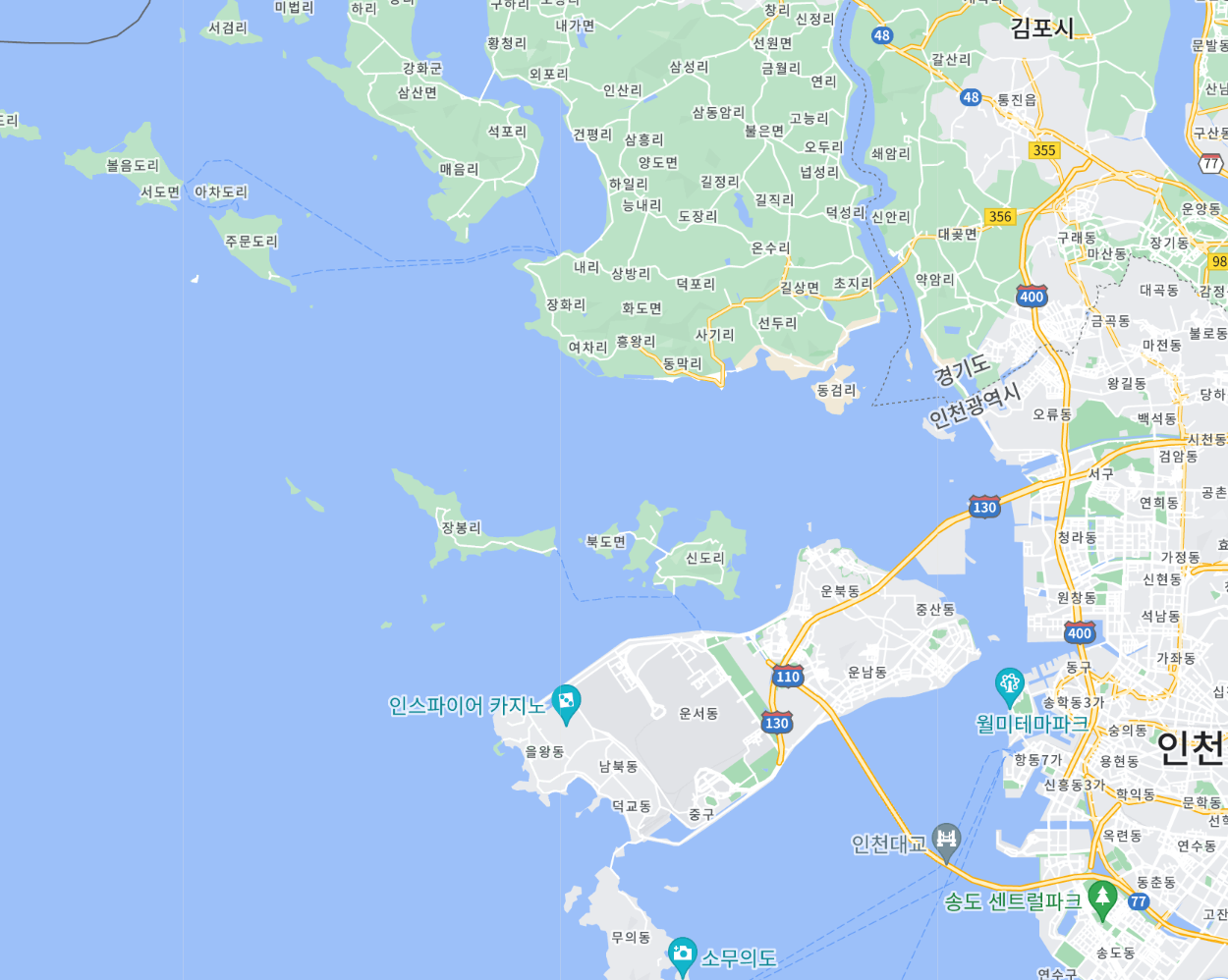 장봉도 배시간, 장봉도 가는길