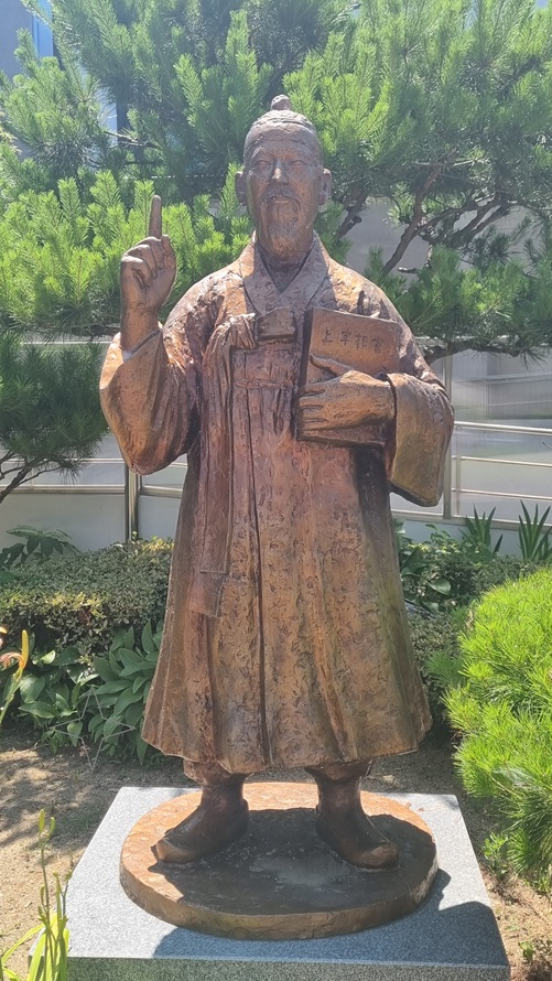 양평성당 주보성인 성 정하상 바오로 상