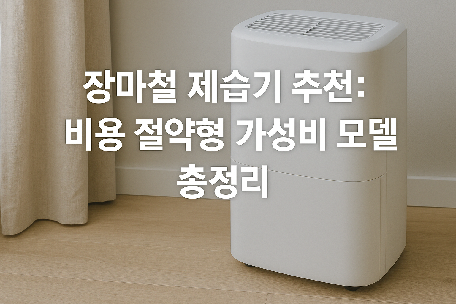 장마철 제습기 추천: 비용 절약형 가성비 모델 총정리 관련 이미지