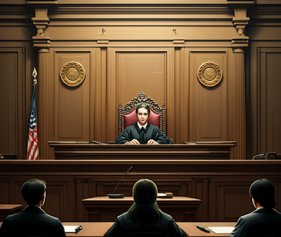 무엇을, 누구를, 어떻게 판결할 것인가?-구글 제미나이 생성 이미지