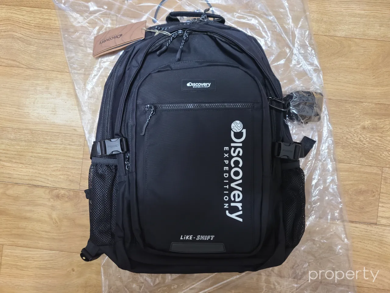 디스커버리라이크에어-블랙-백팩