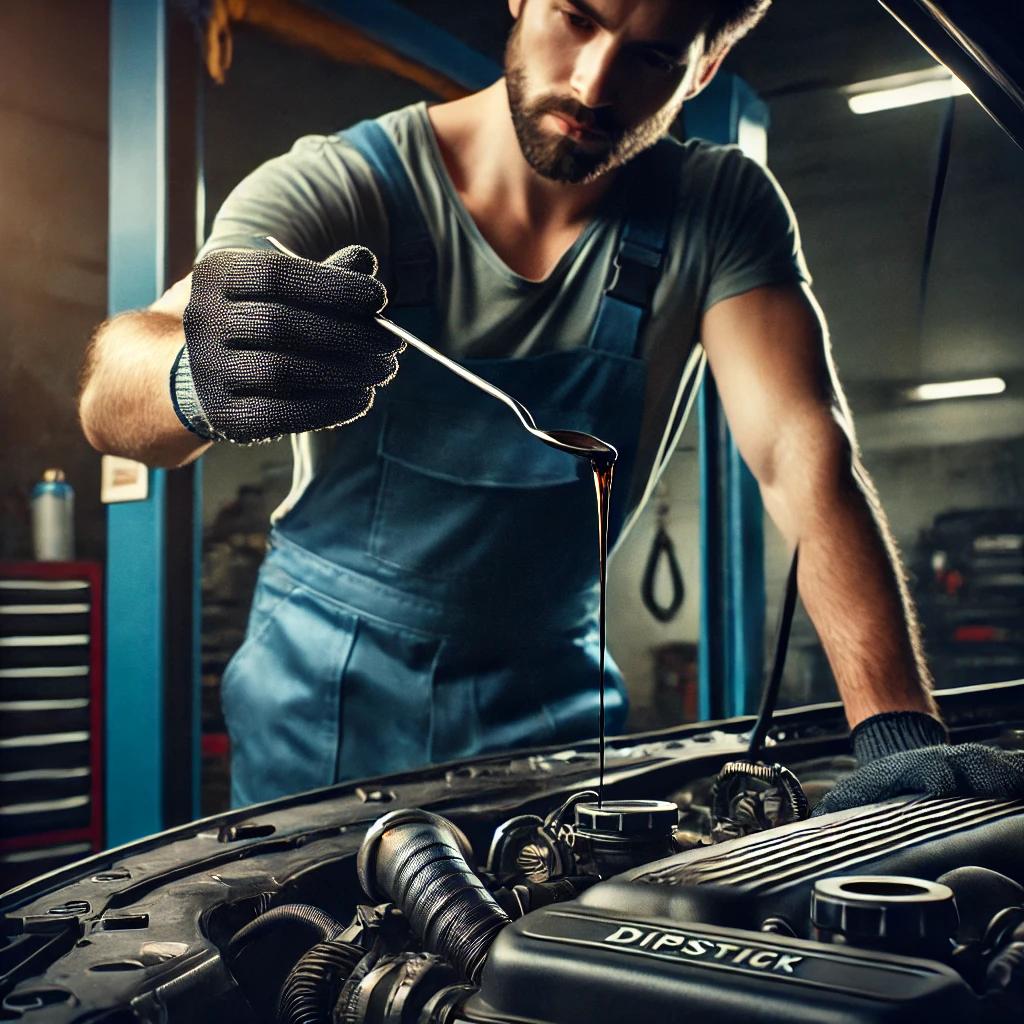 엔진오일 색깔이 검게