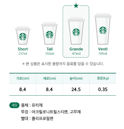 스타벅스 텀블러 콜트컵
