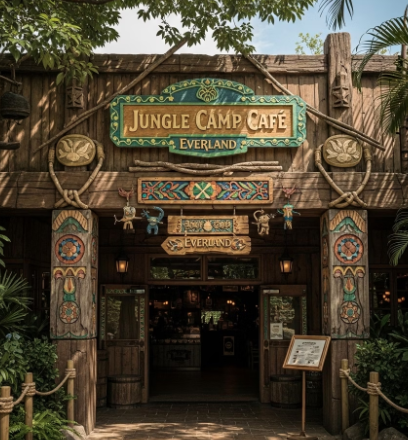 카페정글캠프 - 주토피아 인근 대표 카페 이미지