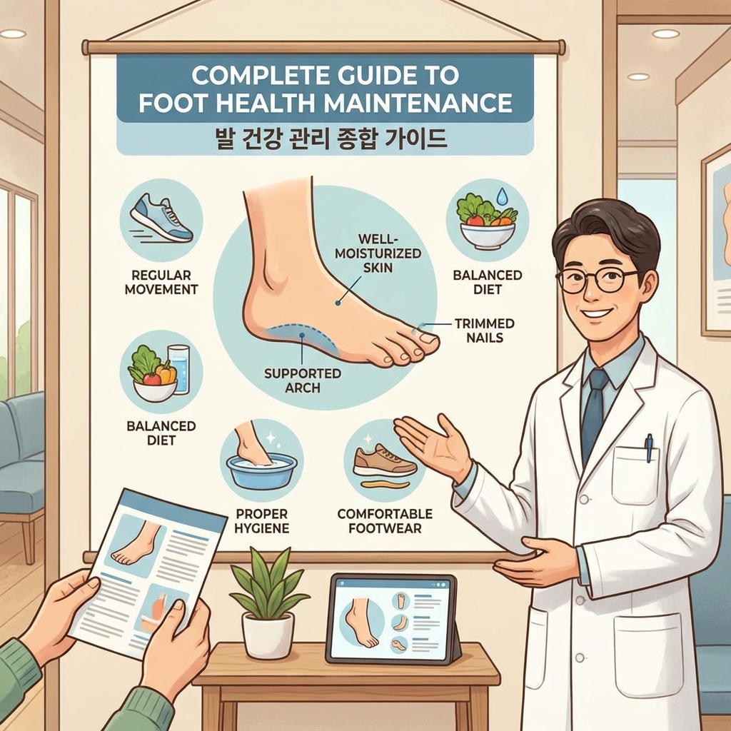 발 건강 지키는 생활습관 완벽 가이드