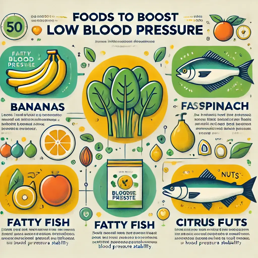 저혈압 관리에 좋은 음식