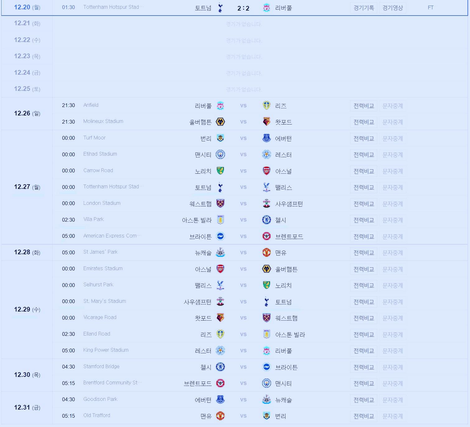 토트넘 첼시