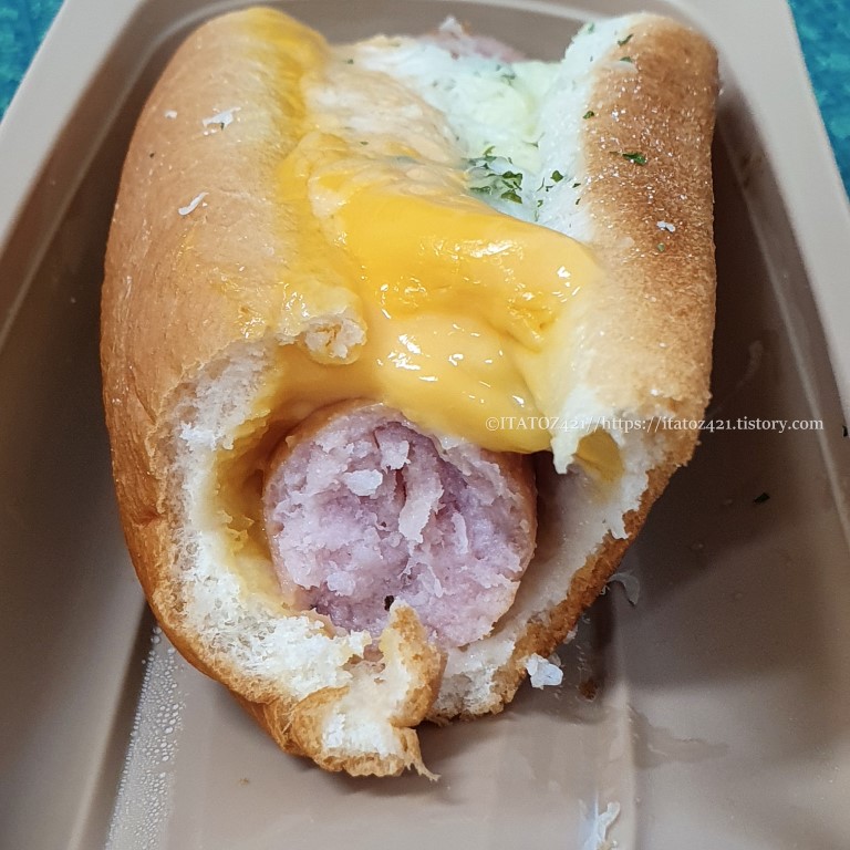 cu 편의점 딥 치즈 핫도그