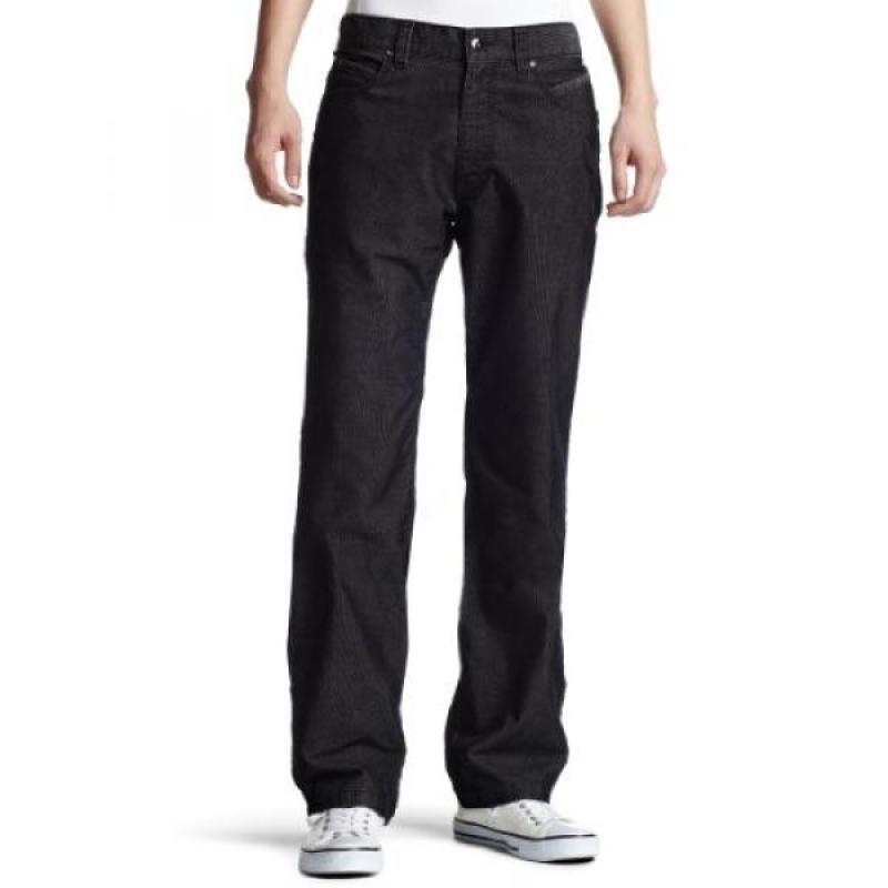 (Intermezzo) Intermezzo 가죽 패치 코듀로이 바지 6213055 98 숯 78