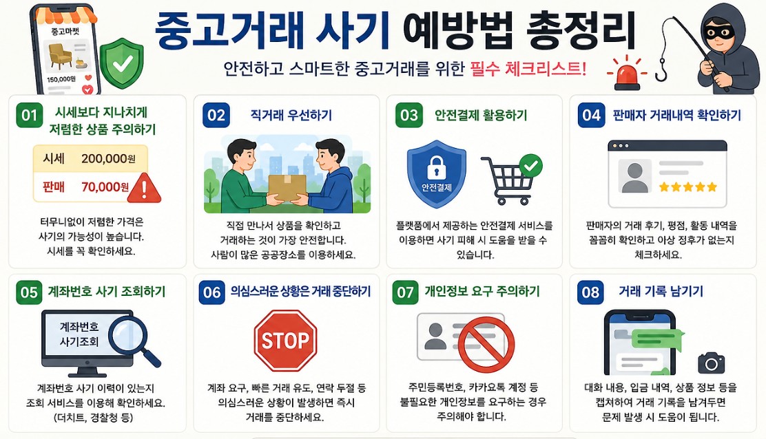 중고거래 사기 예방법