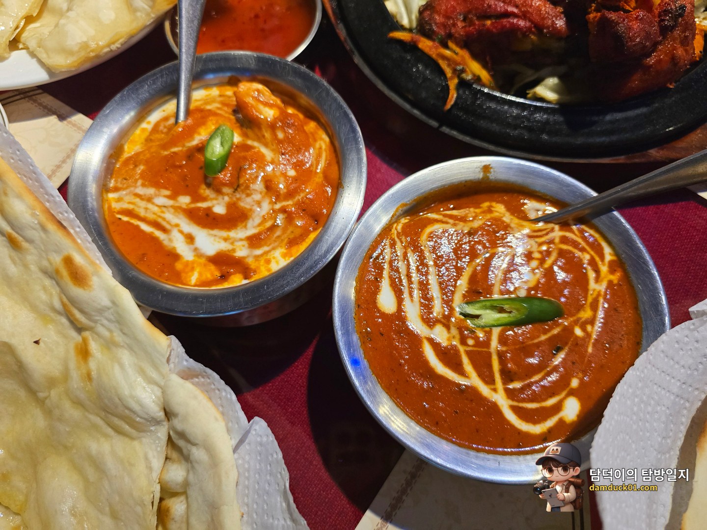 치킨 마카니, 양고기 카레