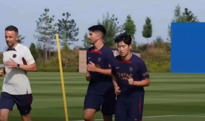 이강인 훈련복귀3