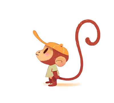 모자쓴 원숭이