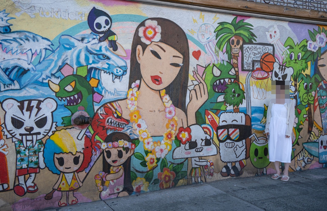 카카아코 벽화거리