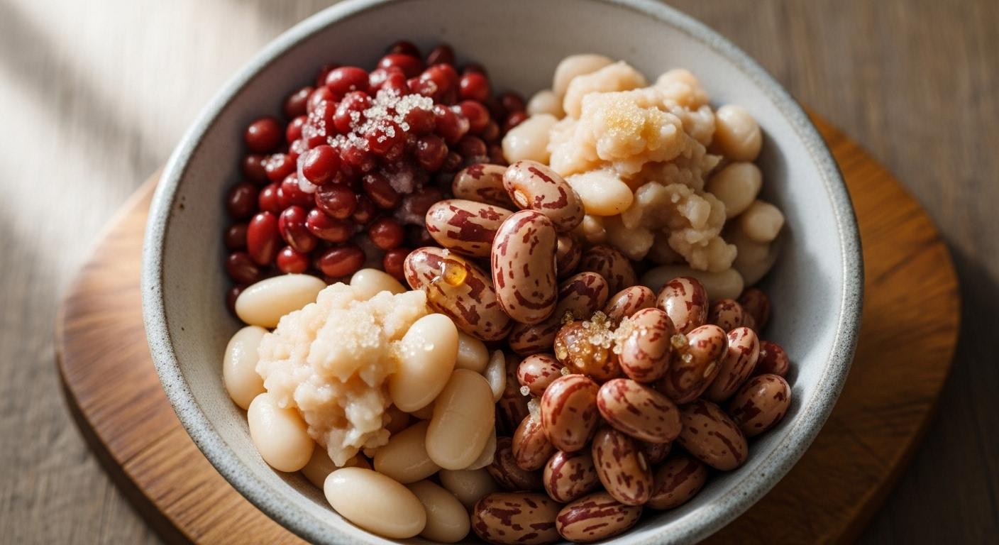 송편 속재료 콩