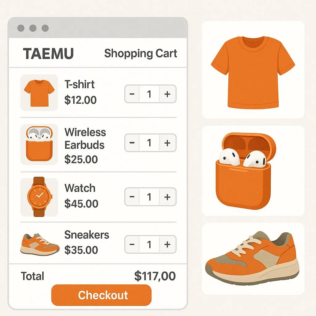태무-쇼핑몰-다양한-상품-이미지