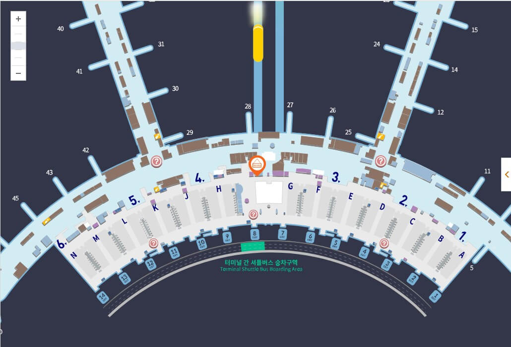 인천국제공항 제1여객터미널 3층 경찰치안센터