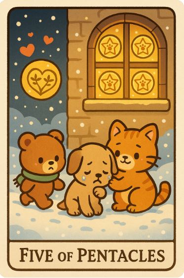 Five of Pentacles (펜타클 5)
