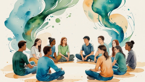 들은 직접적인 질문보다 **자신을 돌아보게 만드는 말**에 더 깊이 반응합니다에 관한 그림