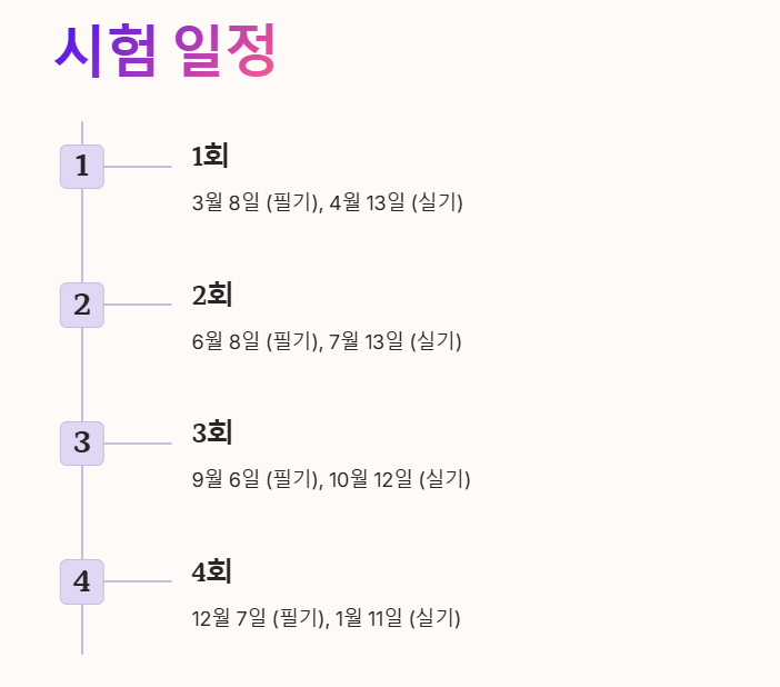 2025년 패션 스타일 리스트 시험일정
