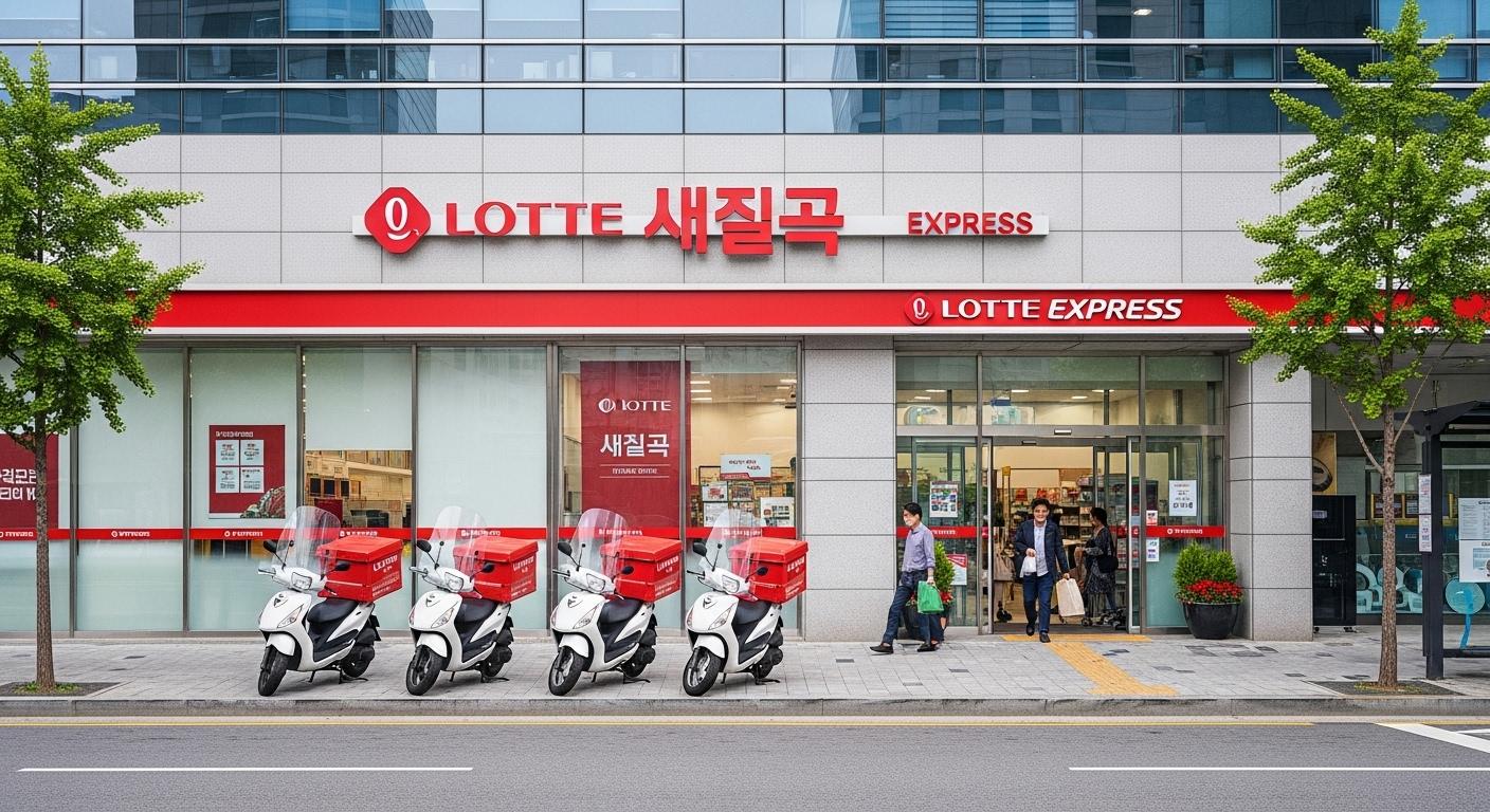 롯데택배 새칠곡대리점