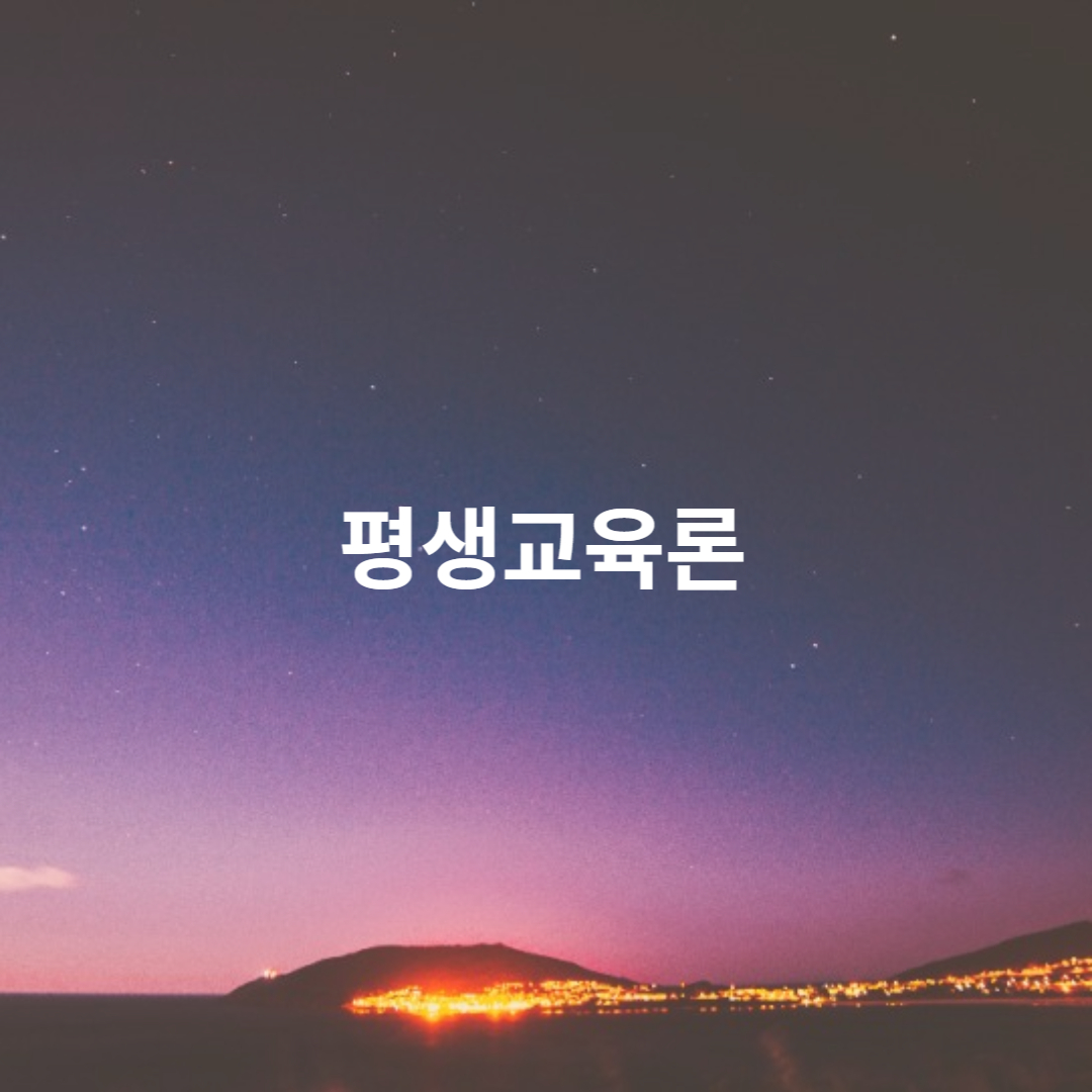 평생교육론