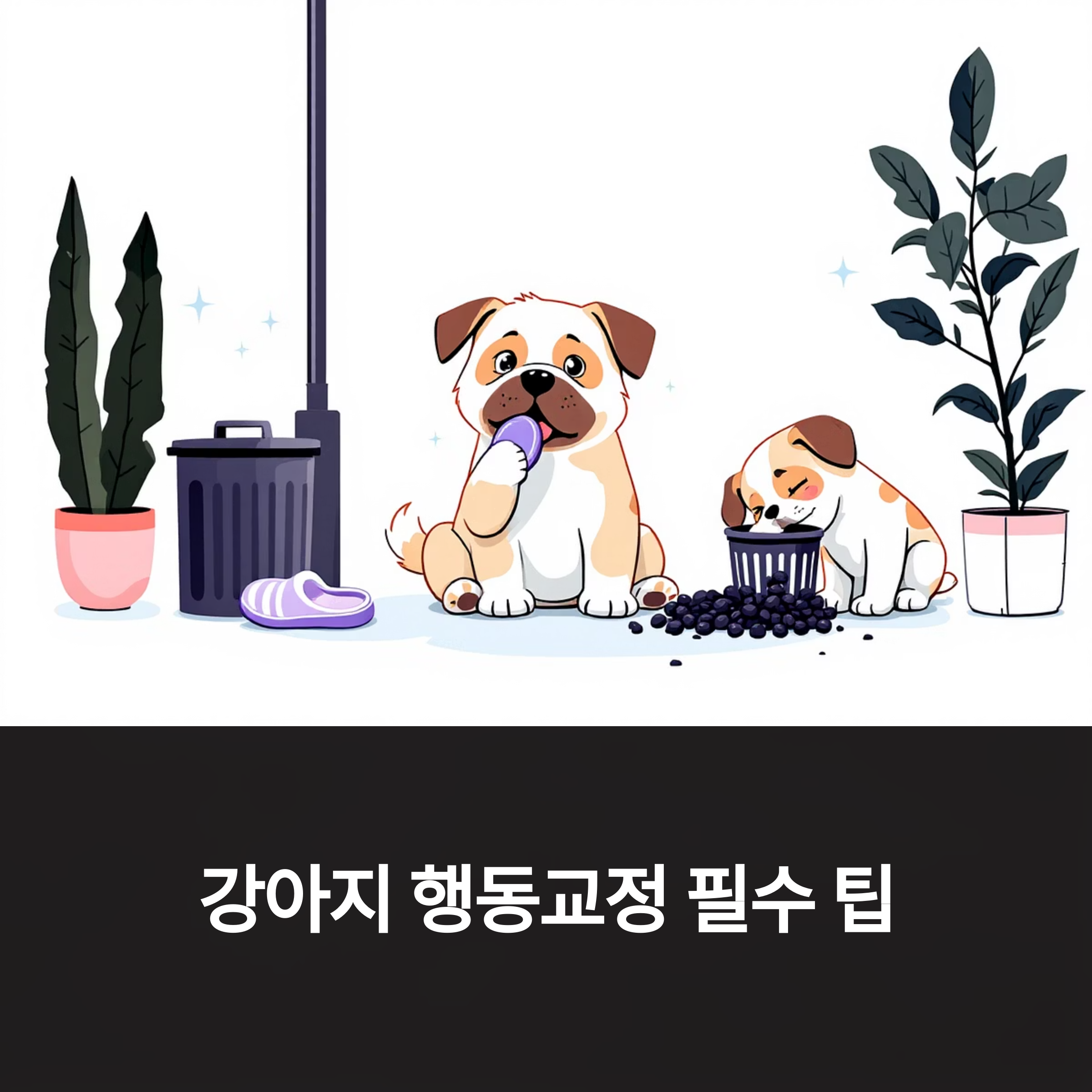 강아지 행동교정 필수 팁