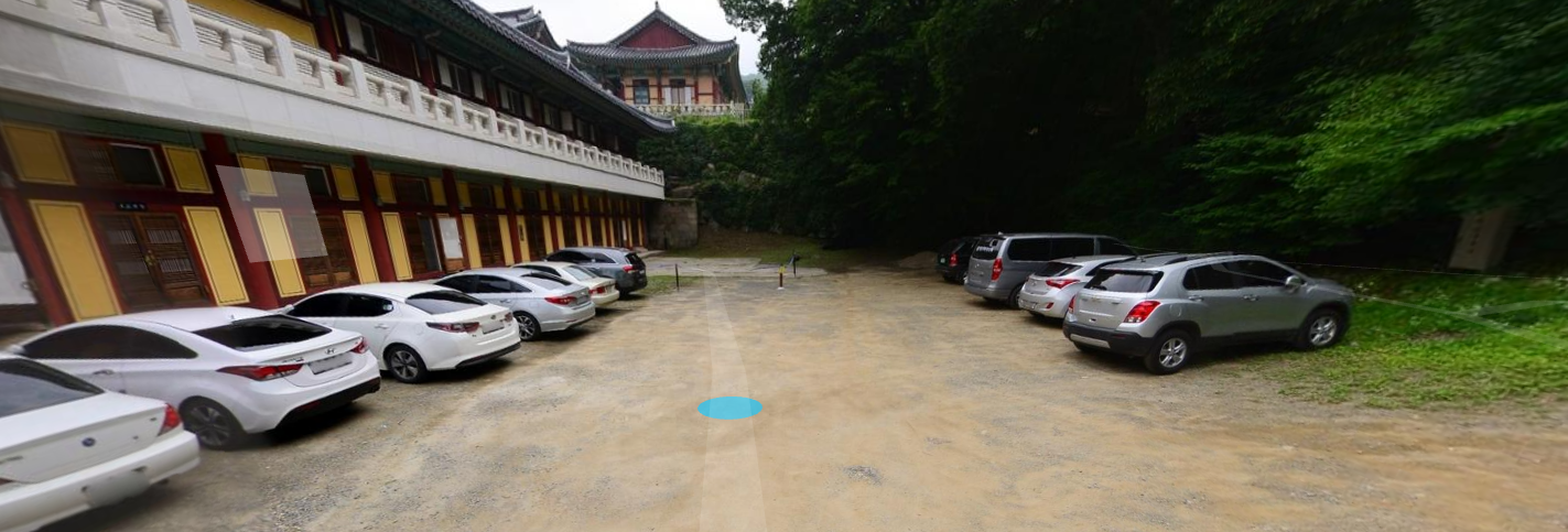 해인사북카페 주차장
