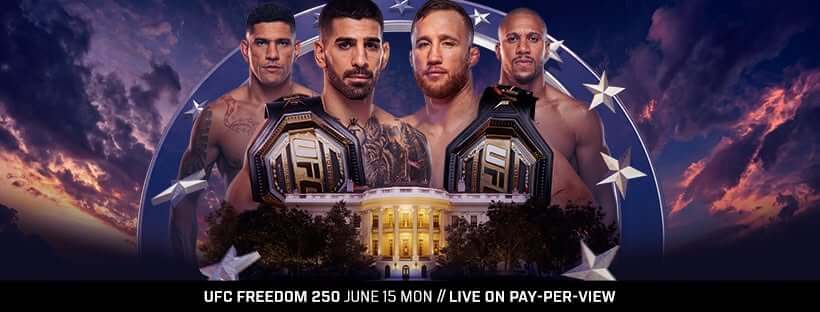 UFC FREEDOM 250 경기날짜 한국시간 라인업 중계 정보