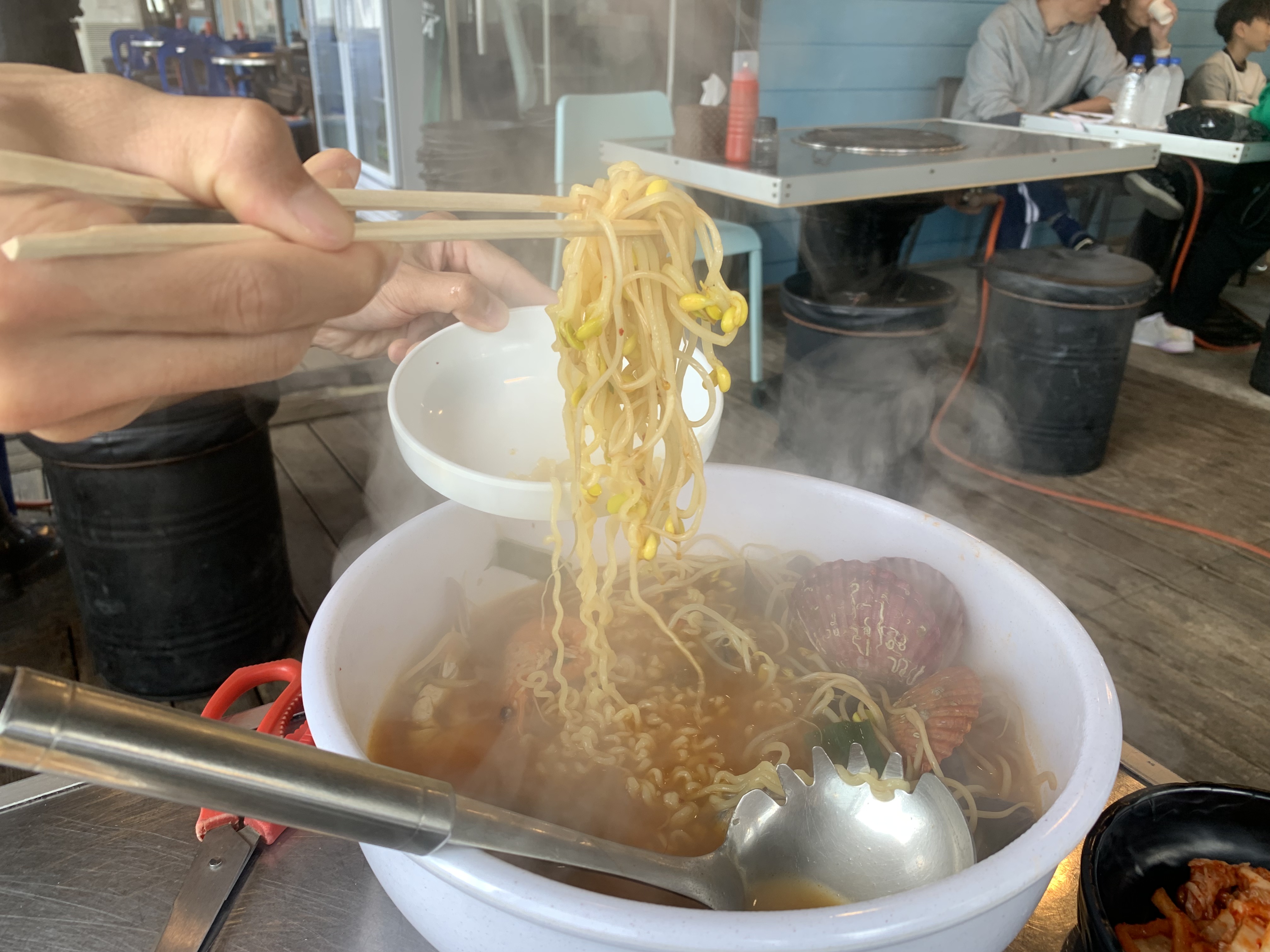 영종도 조개구이