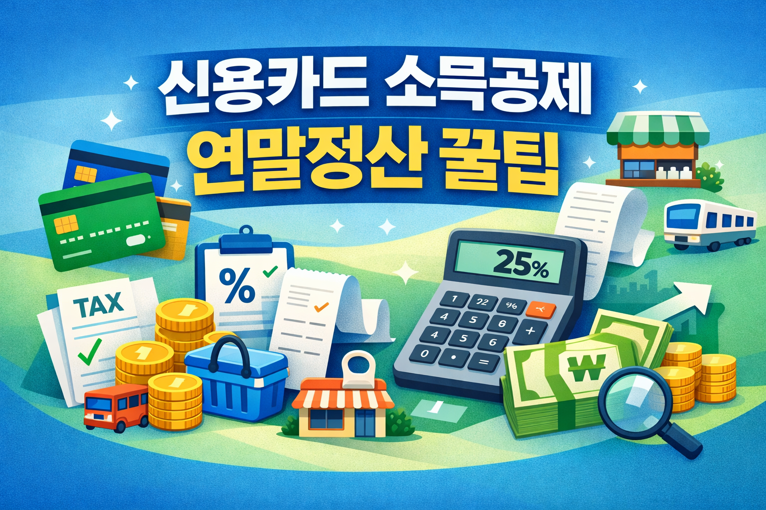 2025 신용카드 소득공제 총정리 ❘ 연말정산 환급액 2배 늘리는 전략