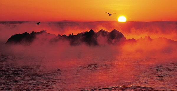 경주 문무대왕릉 일출