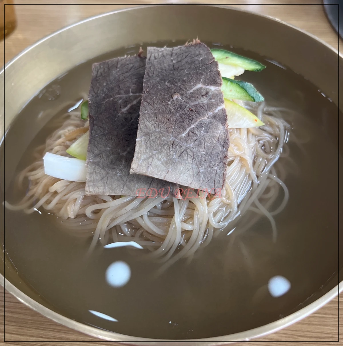 장수관-일산-평양냉면-고기-고명-국물