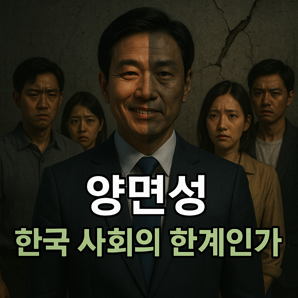 권력의 불법적 양면성을 언제까지 묵인해야 하는가