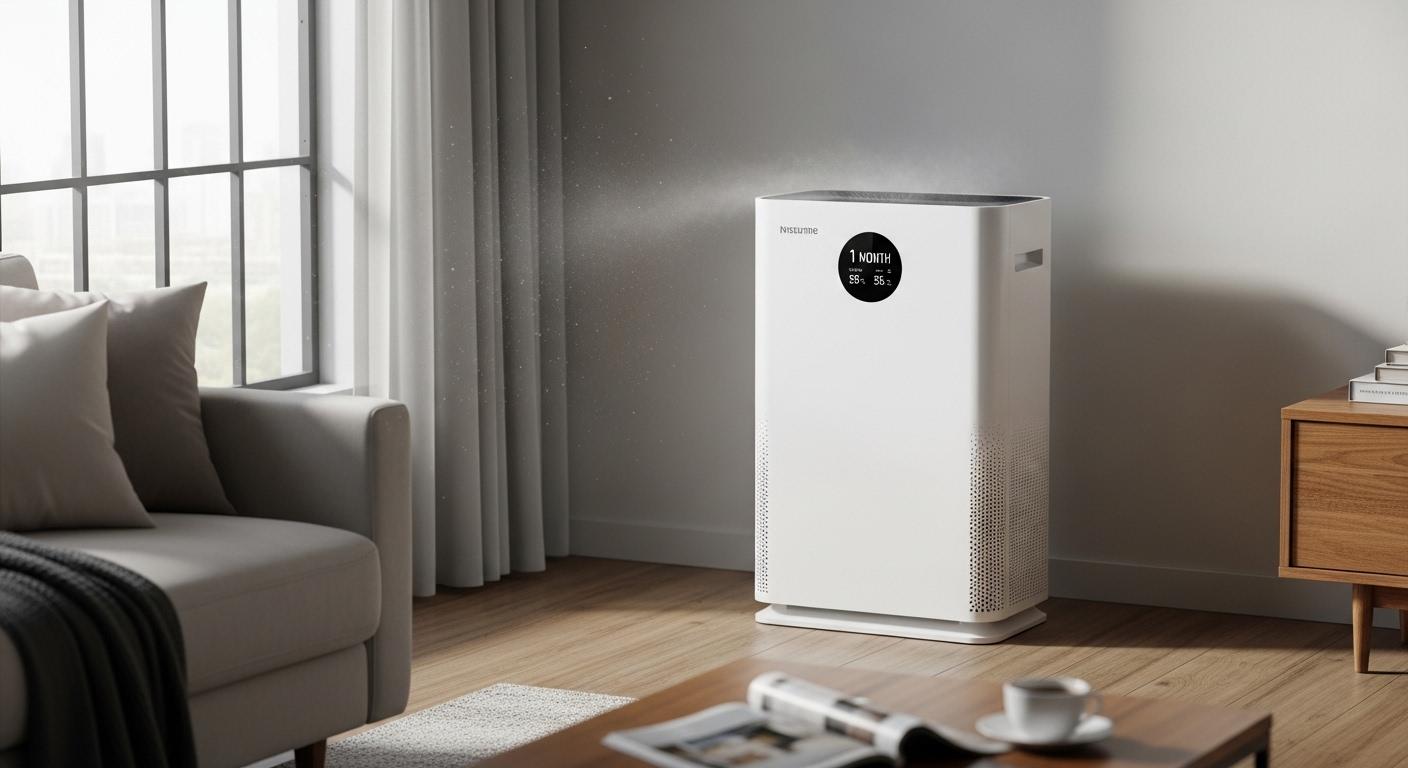 미세먼지 대형 공기청정기 1달 사용 후기